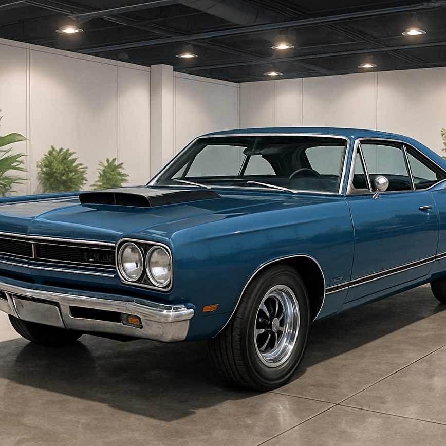 Preparing a Plymouth GTX for Exhibitions