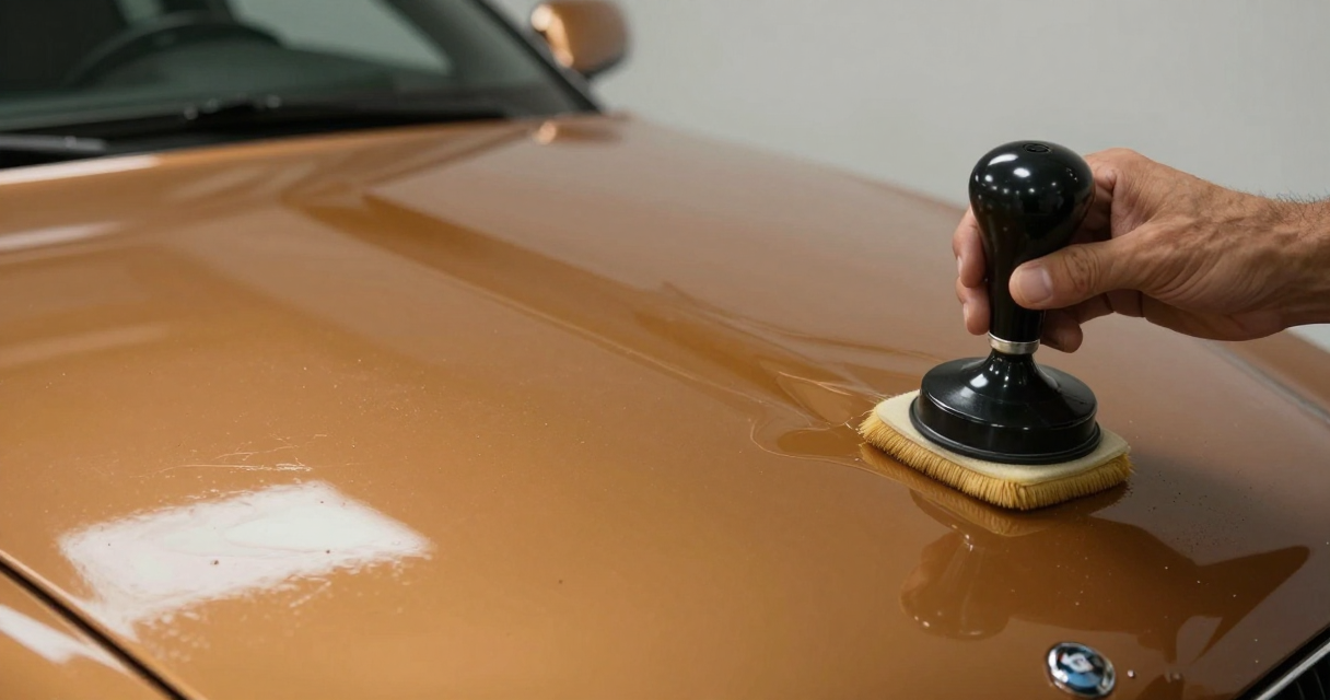 Exterior Detailing for Plymouth GTX — Applying Wax and Sealant