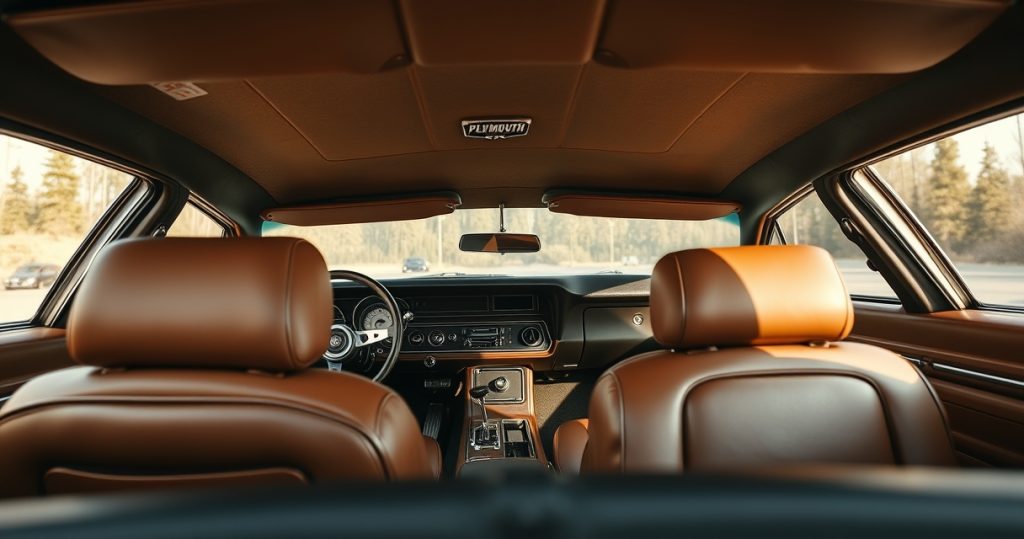 Interior Restoration of Plymouth GTX
