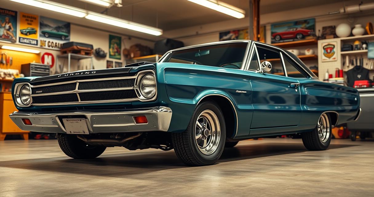 Plymouth GTX as a Garage Project